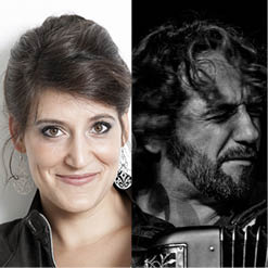 Sarah LAULAN (contralto) et Rémy POULAKIS (ténor et accordéon)