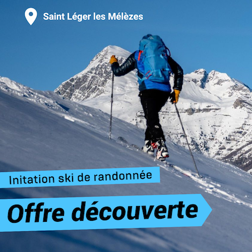 Offre découverte : Initiation Ski de rando à Saint Léger SAINT LEGER LES MELEZES